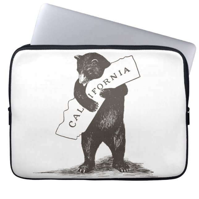 Funda Para Portátil Te amo California (Frente)