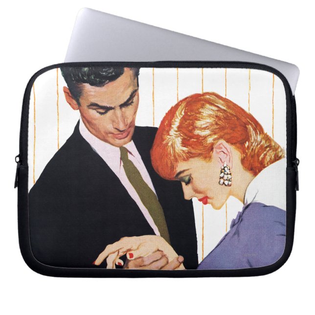 Funda Para Portátil Te amo, mamá Girl (Frente)