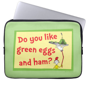 Funda Para Portátil ¿Te gustan los huevos verdes con jamón?
