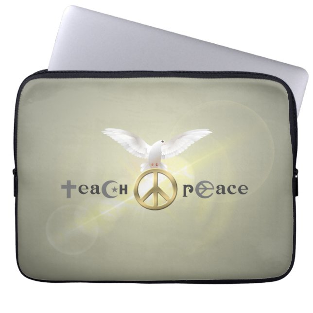 Funda Para Portátil Teach Peace | 13" (Frente)