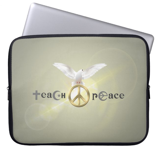 Funda Para Portátil Teach Peace | 15" (Frente)