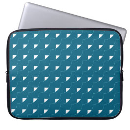 Funda Para Portátil Teal Geometric 