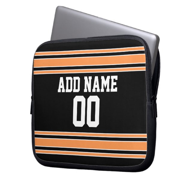 Funda Para Portátil Team Jersey con nombre y número personalizados (Anverso izquierdo)