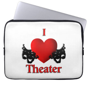 Funda Para Portátil Teatro I Heart