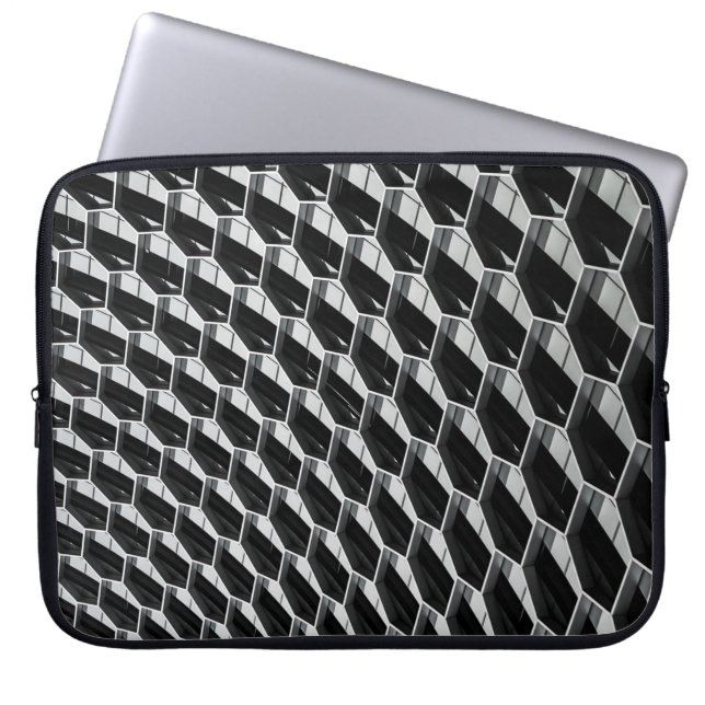 Funda Para Portátil Techo de vidrio gris (Frente)