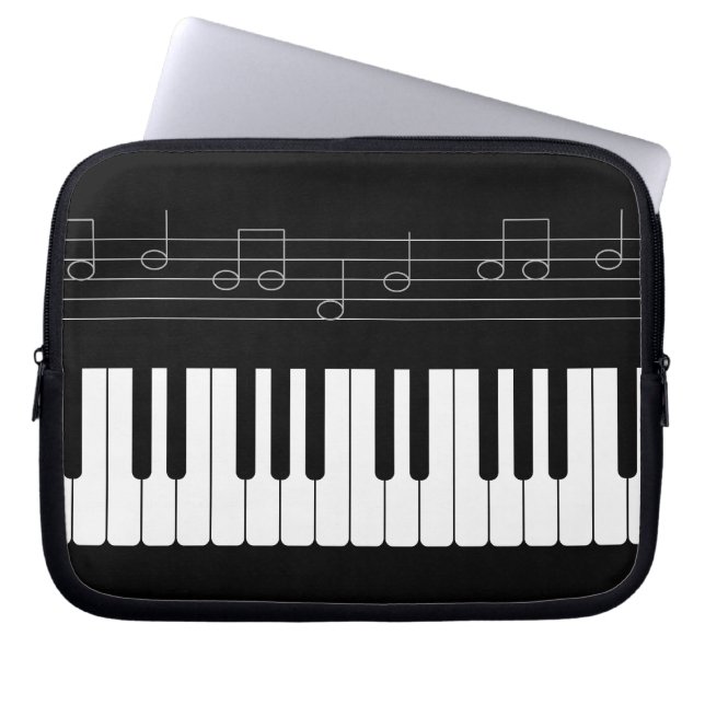 Funda Para Portátil Teclado de piano (Frente)
