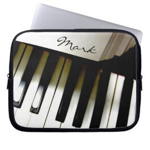 Funda Para Portátil Teclado de piano de la música personalizado