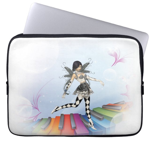 Funda Para Portátil Teclado musical Faerie Vignette (Frente)