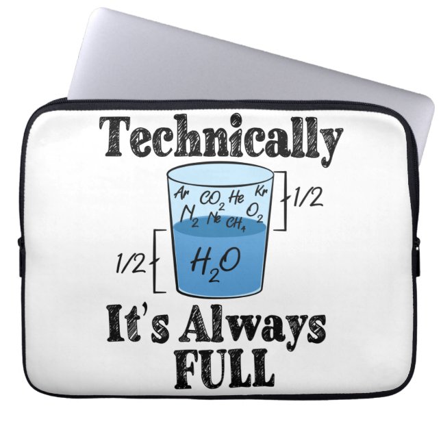 Funda Para Portátil Técnicamente siempre es ciencia divertida (Frente)