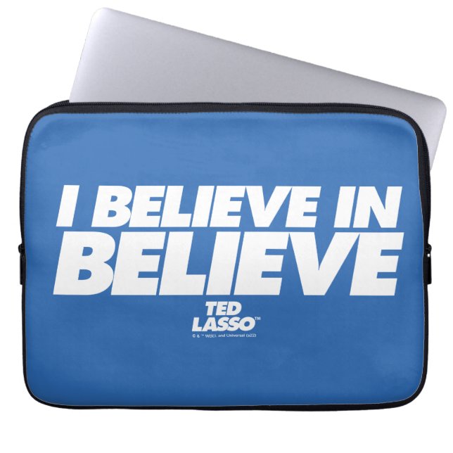 Funda Para Portátil Ted Lasso | Creo en Believe (Frente)