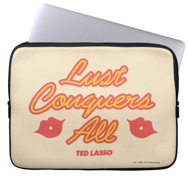 Funda Para Portátil Ted Lasso | La lujuria conquista a todos (Frente)