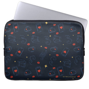 Funda Para Portátil Ted Lasso   Patrón Toss de Tea y Biscuit Icon