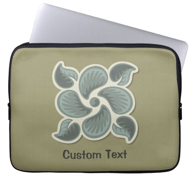 Funda Para Portátil Teja de decó 2 (Frente)