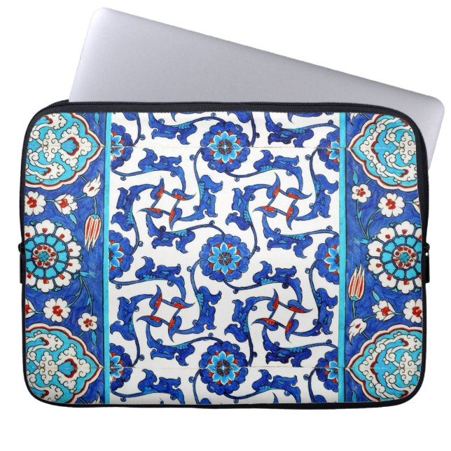 Funda Para Portátil teja del iznik (Frente)