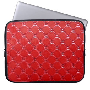 Funda Para Portátil Tejido de cuero genuino: Decoración versátil