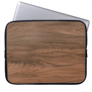 Funda Para Portátil Tejido de madera natural, baldosas, hogar lujoso y
