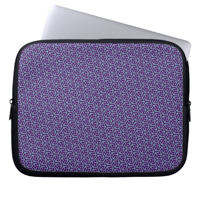 Funda Para Portátil Tejido Hexagonal Real (Frente)