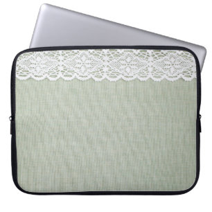 Funda Para Portátil Tejido textil y encaje