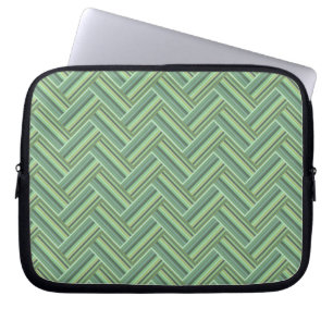Funda Para Portátil Tejidos de dos hojas de color verde oliva