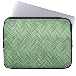 Funda Para Portátil Tejidos de dos hojas de color verde oliva