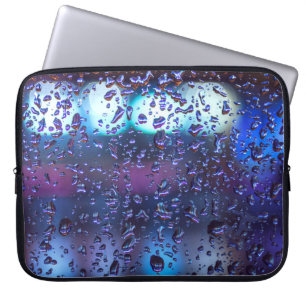 Funda Para Portátil Tejidos florales blancos y negros