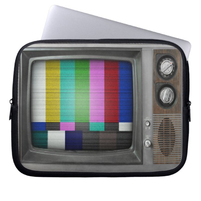 Funda Para Portátil Televisión antigua (Frente)