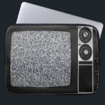 Funda Para Portátil Televisión antigua retro con cubierta estática de<br><div class="desc">Televisión antigua retro con cubierta estática de Funda de pantalla</div>