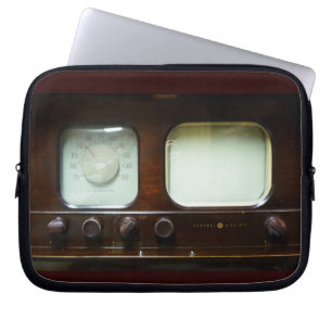 Funda Para Portátil Televisión y radio antiguas