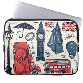 Funda Para Portátil Tema de Inglaterra en Londres