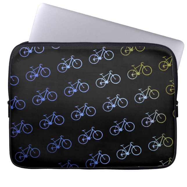 Funda Para Portátil temática de la bicicleta (Frente)