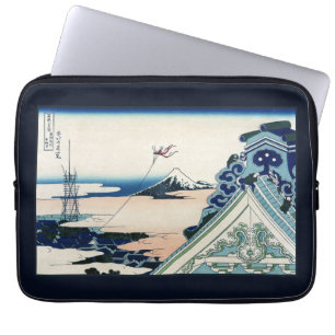 Funda Para Portátil Templo Honganji Vista de madera japonesa del monte