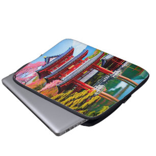 Funda Para Portátil Templo japonés 