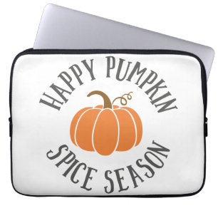 Funda Para Portátil Temporada feliz de especias de calabaza