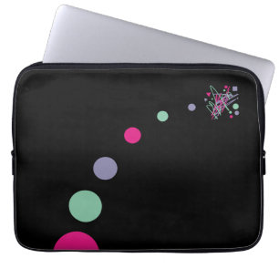 Funda Para Portátil Teoría del Big Bang color planetas de salpicadura