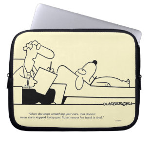 Funda Para Portátil Terapia del perro
