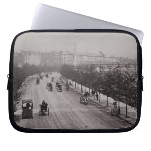 Funda Para Portátil Terraplén de Thames (foto de la sepia)