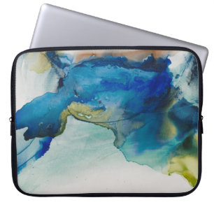 Funda Para Portátil Terreno abstracto - Azul