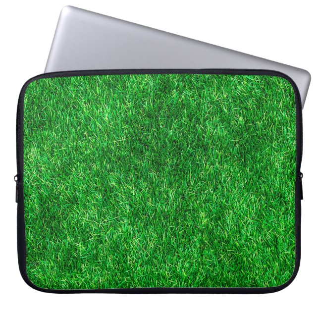 Funda Para Portátil Terreno de jardín de césped de hierba (Frente)