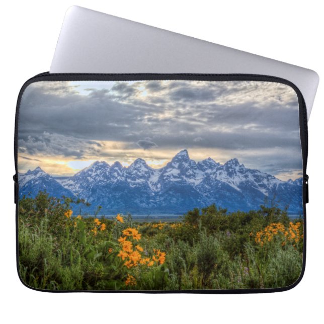 Funda Para Portátil Tetons magnífico (Frente)