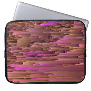 Funda Para Portátil texto brillante superpone el relleno de marco vint