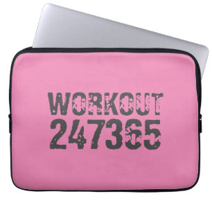 Funda Para Portátil Texto desgastado y rayado Entrenamiento 247365 ros
