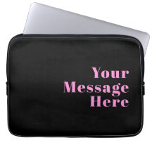 Texto editable retro-moderno | Negro y rosa