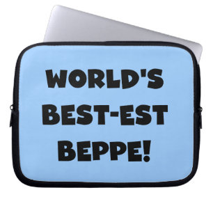 Funda Para Portátil Texto negro mejores camisetas y regalos para papas