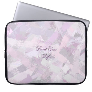 Funda Para Portátil Textura abstracta de los movimientos del cepillo