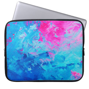 Funda Para Portátil textura abstracta de pintura al óleo sobre lienzo