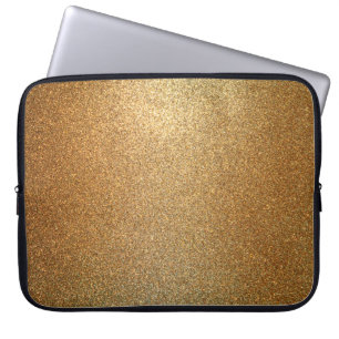 Funda Para Portátil Textura adorable de oro de fondo