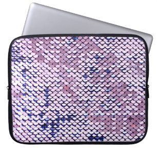 Funda Para Portátil Textura brillante purpurina de secuencia vívida u