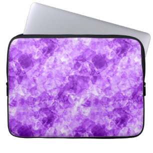 Funda Para Portátil Textura cruzada púrpura