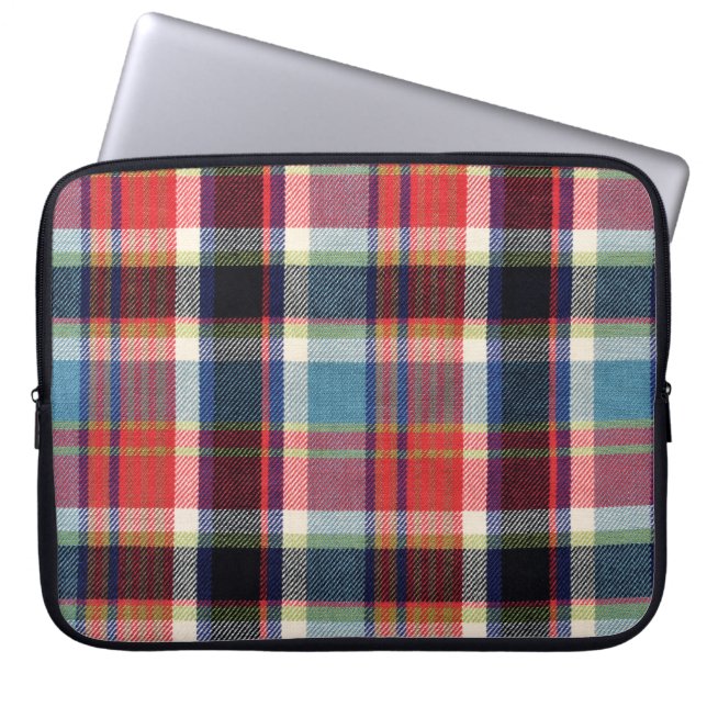 Funda Para Portátil textura cuadrada  (Frente)