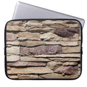 Funda Para Portátil Textura de fondo vintage ladrillo viejo de piedra